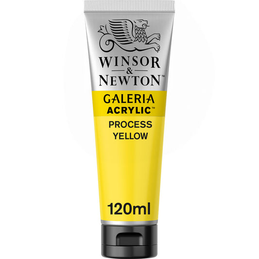 Winsor & Newton Galeria Acrylic 120ml Process Yellow 537