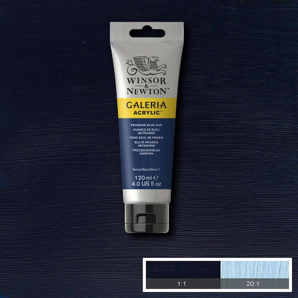 Winsor & Newton Galeria Acrylic 120ml Prussian Blue Hue 541