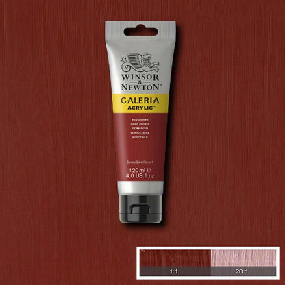 Winsor & Newton Galeria Acrylic 120ml Red Ochre 564