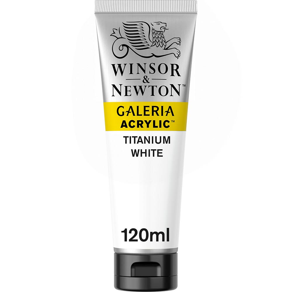 Winsor & Newton Galeria Acrylic 120ml Titanium White 644