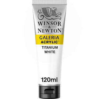 Winsor & Newton Galeria Acrylic 120ml Titanium White 644