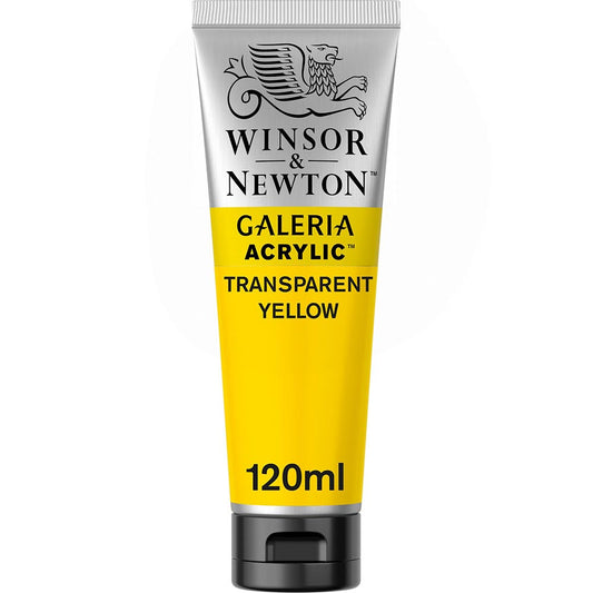 Winsor & Newton Galeria Acrylic 120ml Transparent Yellow 653