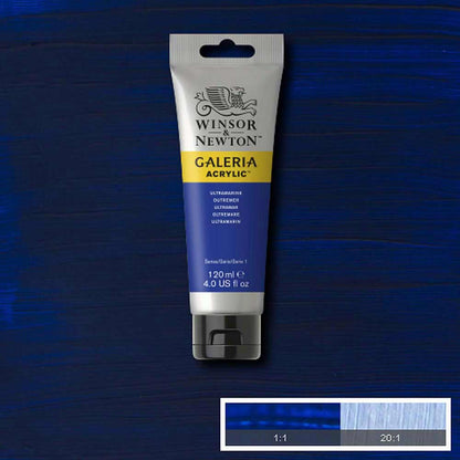 Winsor & Newton Galeria Acrylic 120ml Ultramarine 660