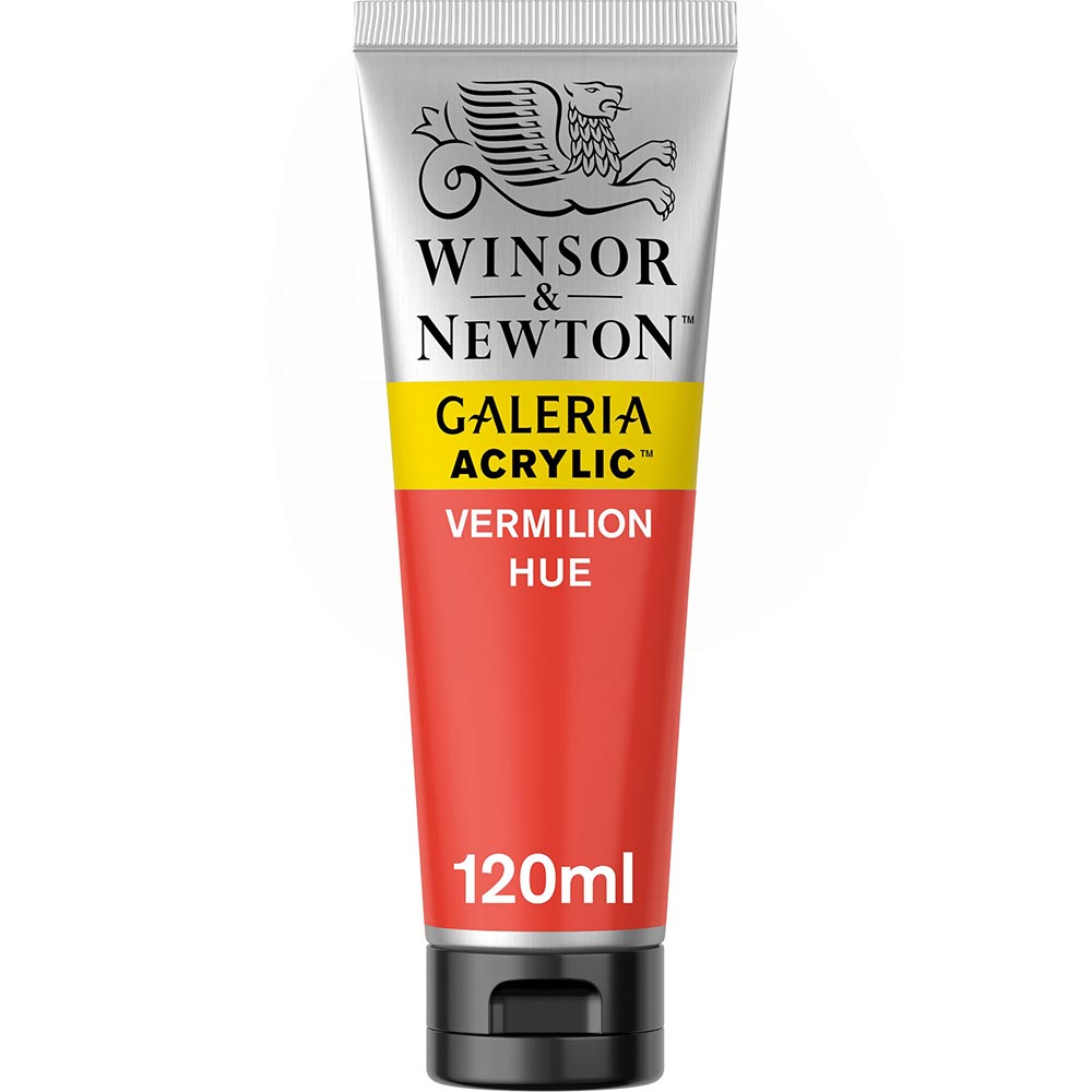 Winsor & Newton Galeria Acrylic 120ml Vermilion Hue 682