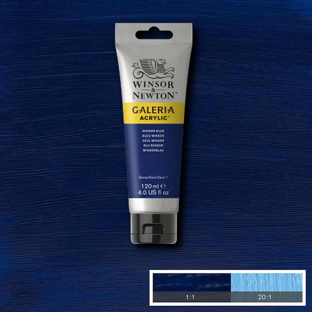 Winsor & Newton Galeria Acrylic 120ml Winsor Blue (Red Shade) 706