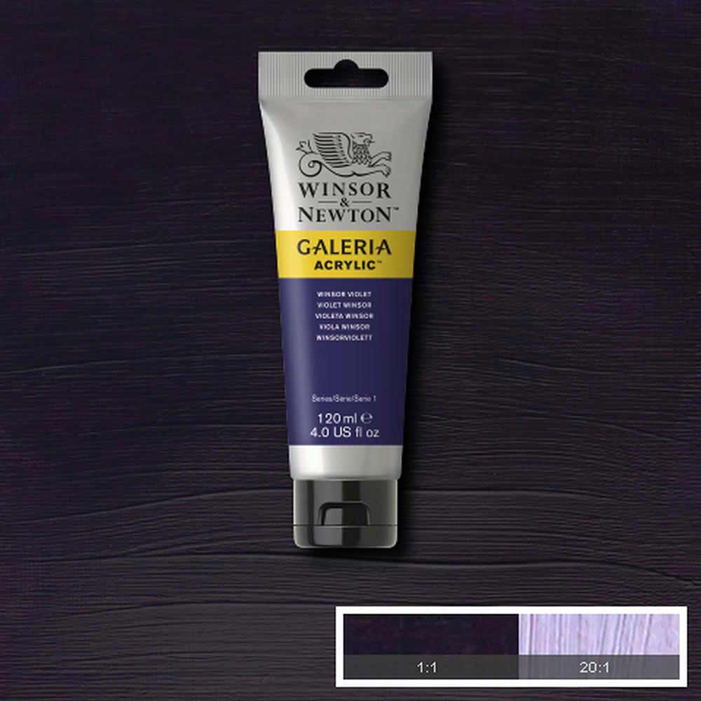 Winsor & Newton Galeria Acrylic 120ml Winsor Violet 728