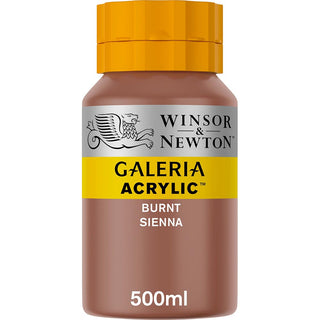 Winsor & Newton Galeria Acrylic 500ml Burnt Sienna 074