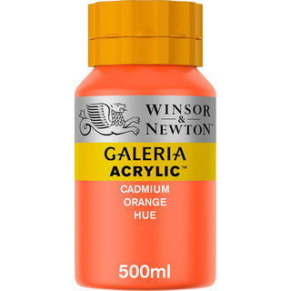 Winsor & Newton Galeria Acrylic 500ml Cadmium Orange Hue 090