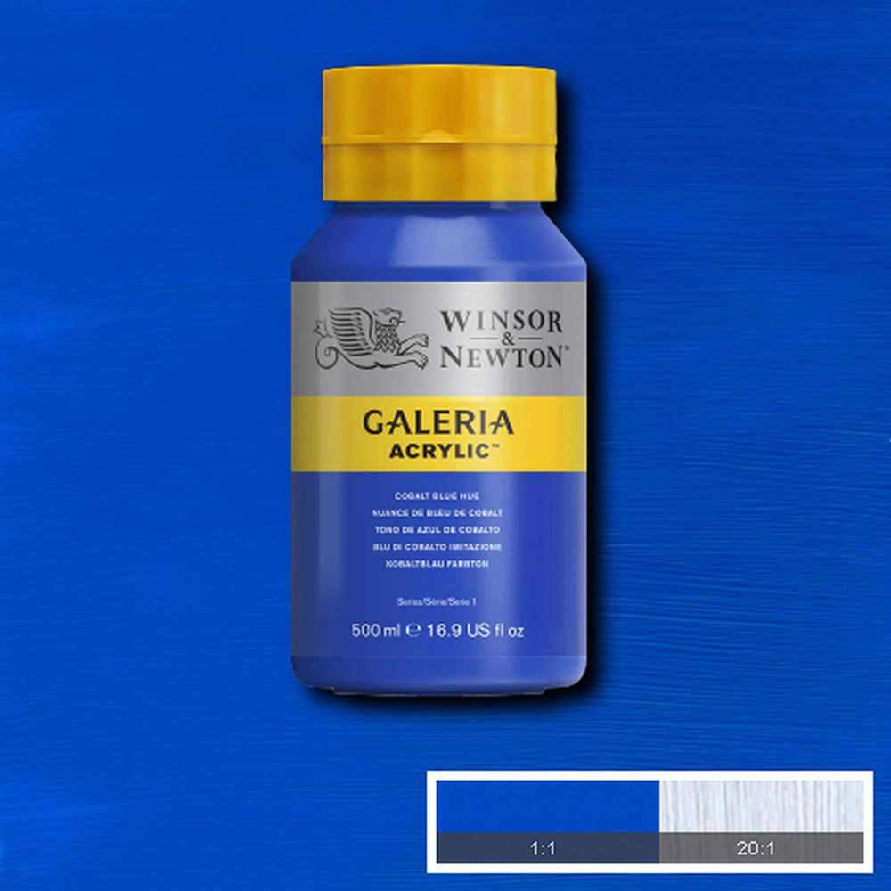 Winsor & Newton Galeria Acrylic 500ml Cobalt Blue Hue 179
