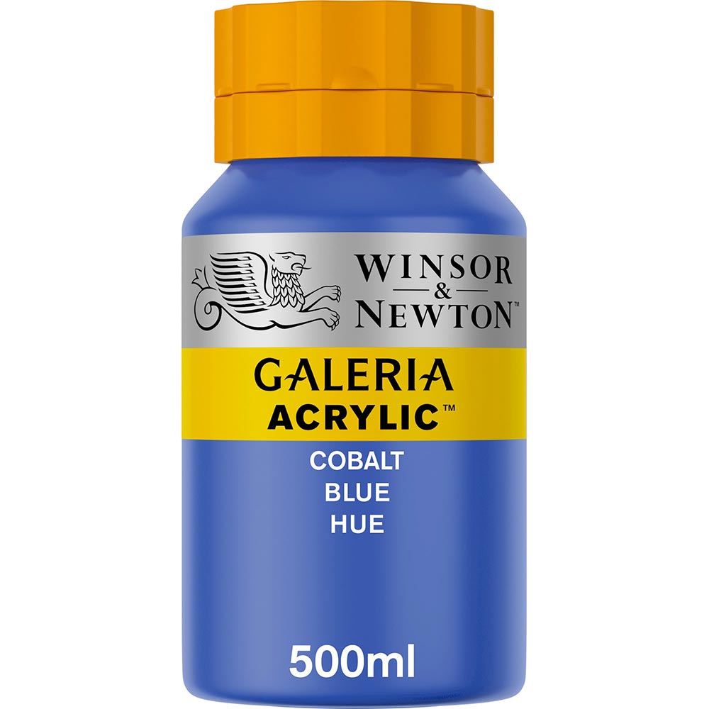 Winsor & Newton Galeria Acrylic 500ml Cobalt Blue Hue 179