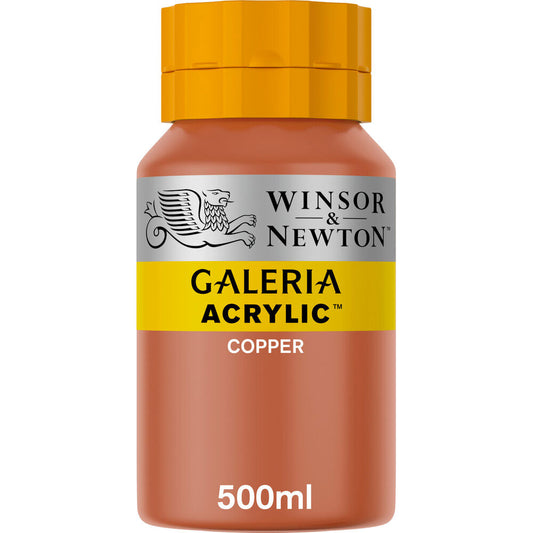 Winsor & Newton Galeria Acrylic 500ml Copper 214