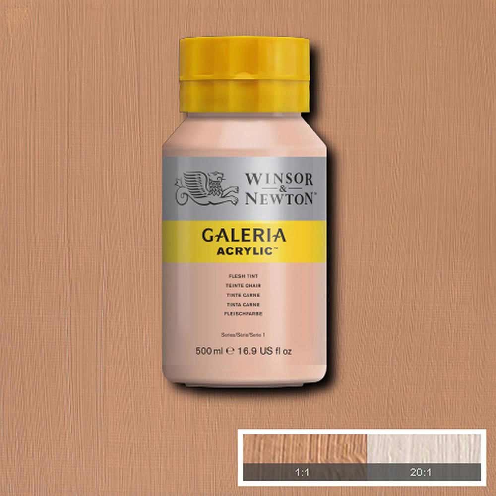 Winsor & Newton Galeria Acrylic 500ml Pale Rose Blush (Flesh Tint) 257