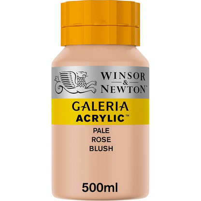 Winsor & Newton Galeria Acrylic 500ml Pale Rose Blush (Flesh Tint) 257