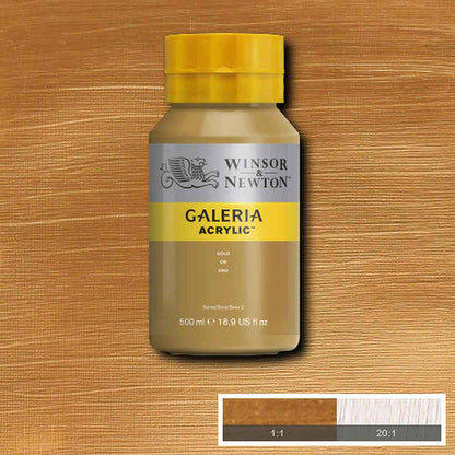 Winsor & Newton Galeria Acrylic 500ml Gold 283 S.2 (Metalik)