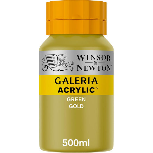 Winsor & Newton Galeria Acrylic 500ml Green Gold 294