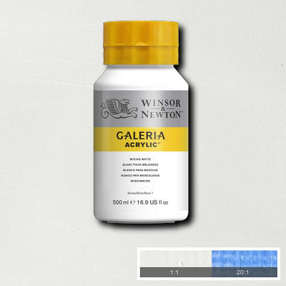 Winsor & Newton Galeria Acrylic 500ml Soft Mixing White 415