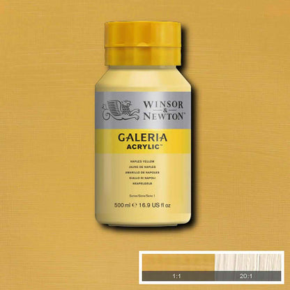 Winsor & Newton Galeria Acrylic 500ml Naples Yellow 422