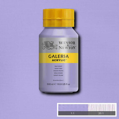 Winsor & Newton Galeria Acrylic 500ml Pale Violet 444