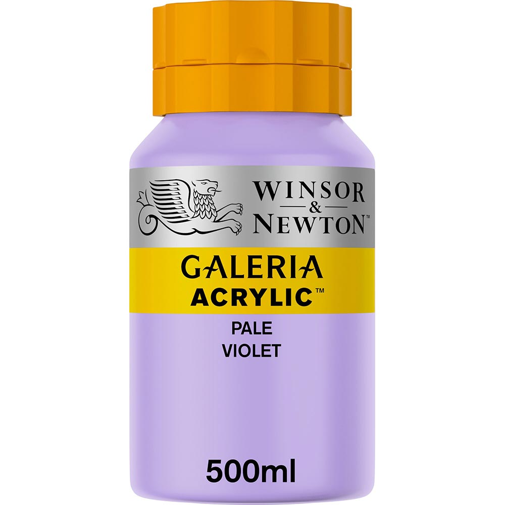 Winsor & Newton Galeria Acrylic 500ml Pale Violet 444