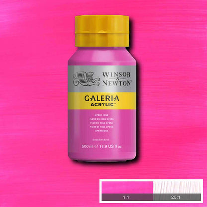 Winsor & Newton Galeria Acrylic 500ml Opera Rose 448