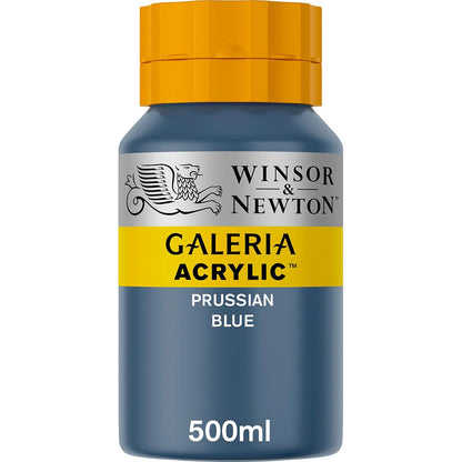 Winsor & Newton Galeria Acrylic 500ml Prussian Blue Hue 541