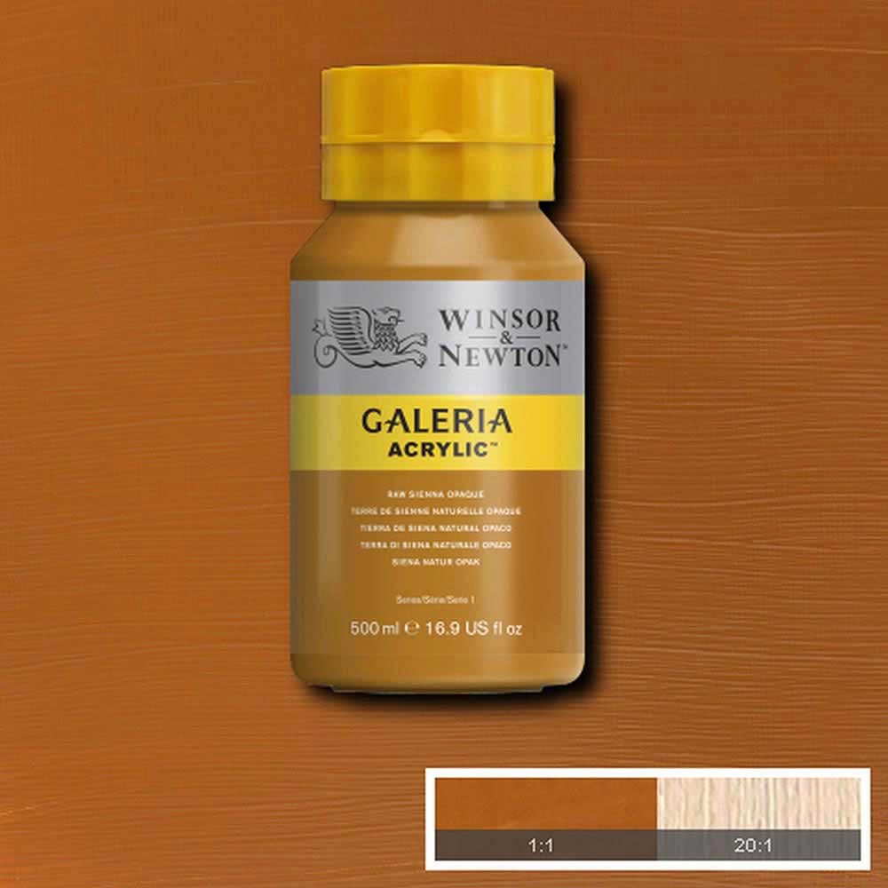 Winsor & Newton Galeria Acrylic 500ml Raw Sienna Opaque 553