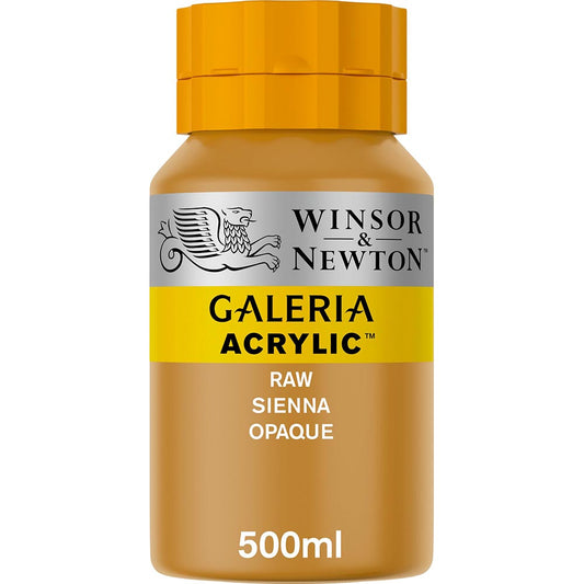 Winsor & Newton Galeria Acrylic 500ml Raw Sienna Opaque 553
