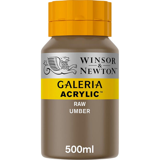 Winsor & Newton Galeria Acrylic 500ml Raw Umber 554