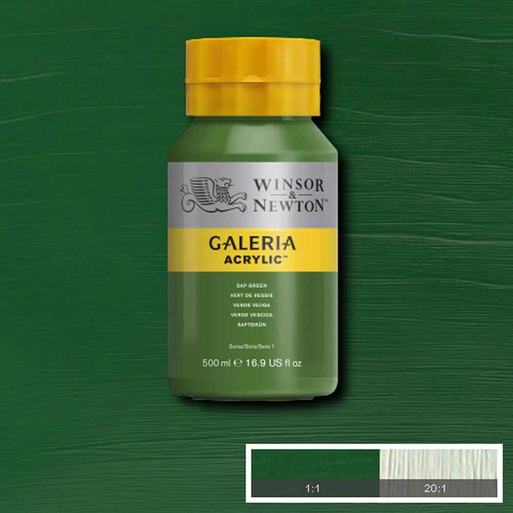 Winsor & Newton Galeria Acrylic 500ml Sap Green 599