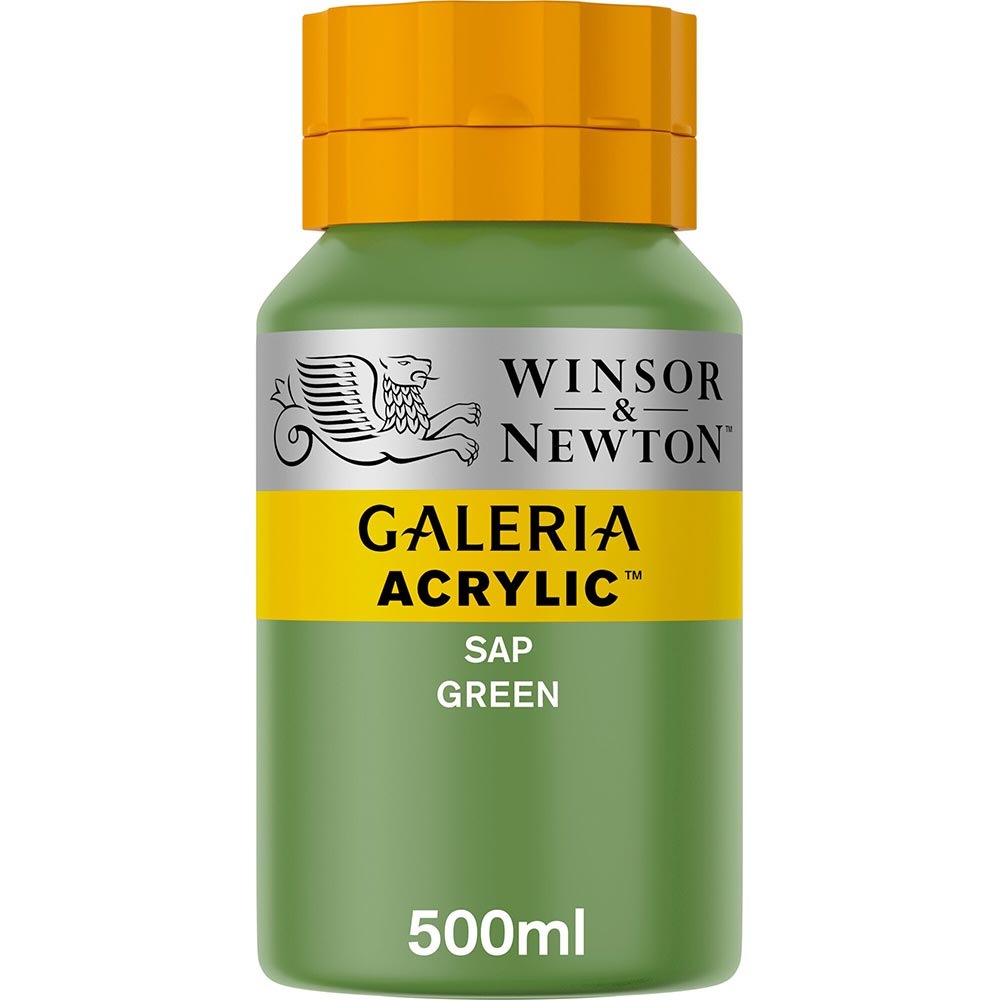 Winsor & Newton Galeria Acrylic 500ml Sap Green 599