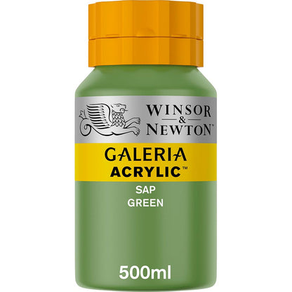 Winsor & Newton Galeria Acrylic 500ml Sap Green 599
