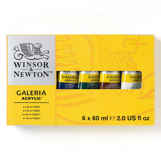 Winsor & Newton Galeria Akrilik Boya Seti 6x60ml