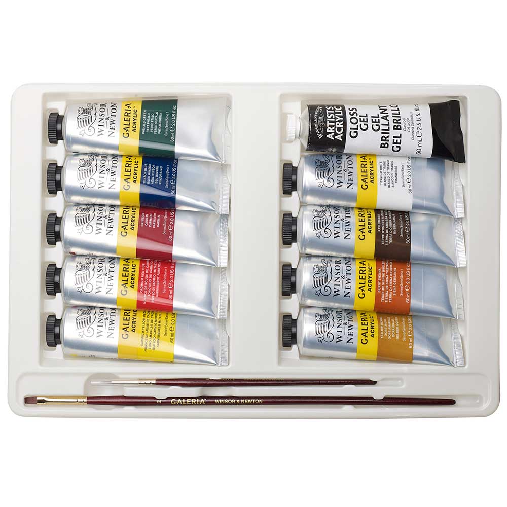 Winsor & Newton Galeria Akrilik Boya Boyama Seti