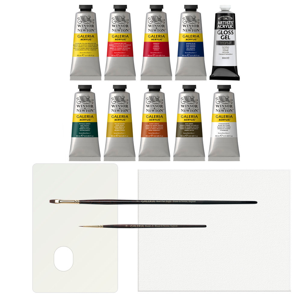 Winsor & Newton Galeria Akrilik Boya Boyama Seti