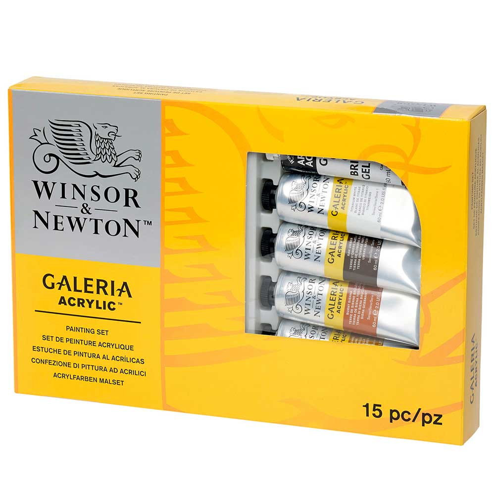 Winsor & Newton Galeria Akrilik Boya Boyama Seti