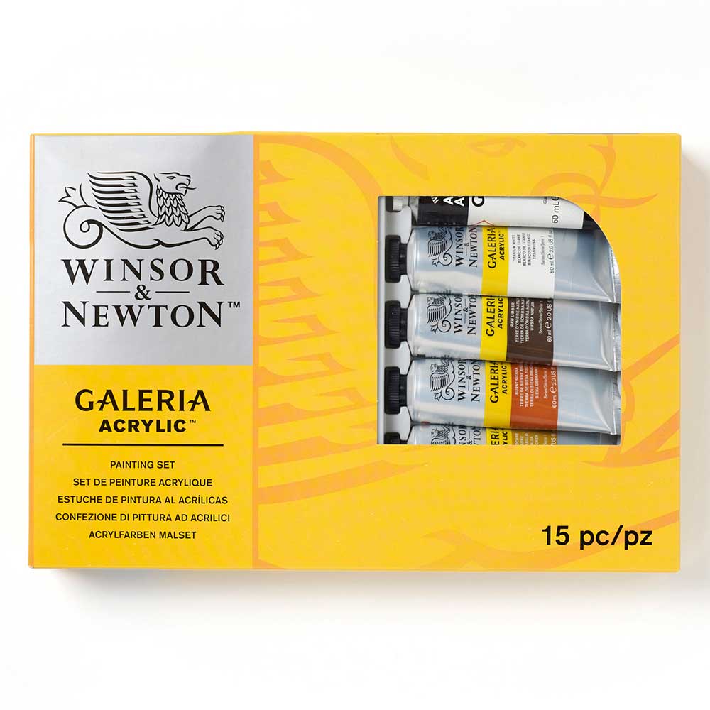Winsor & Newton Galeria Akrilik Boya Boyama Seti