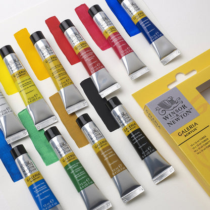 Winsor & Newton Galeria Akrilik Boya Access Boya Seti 10x12ml Tüp