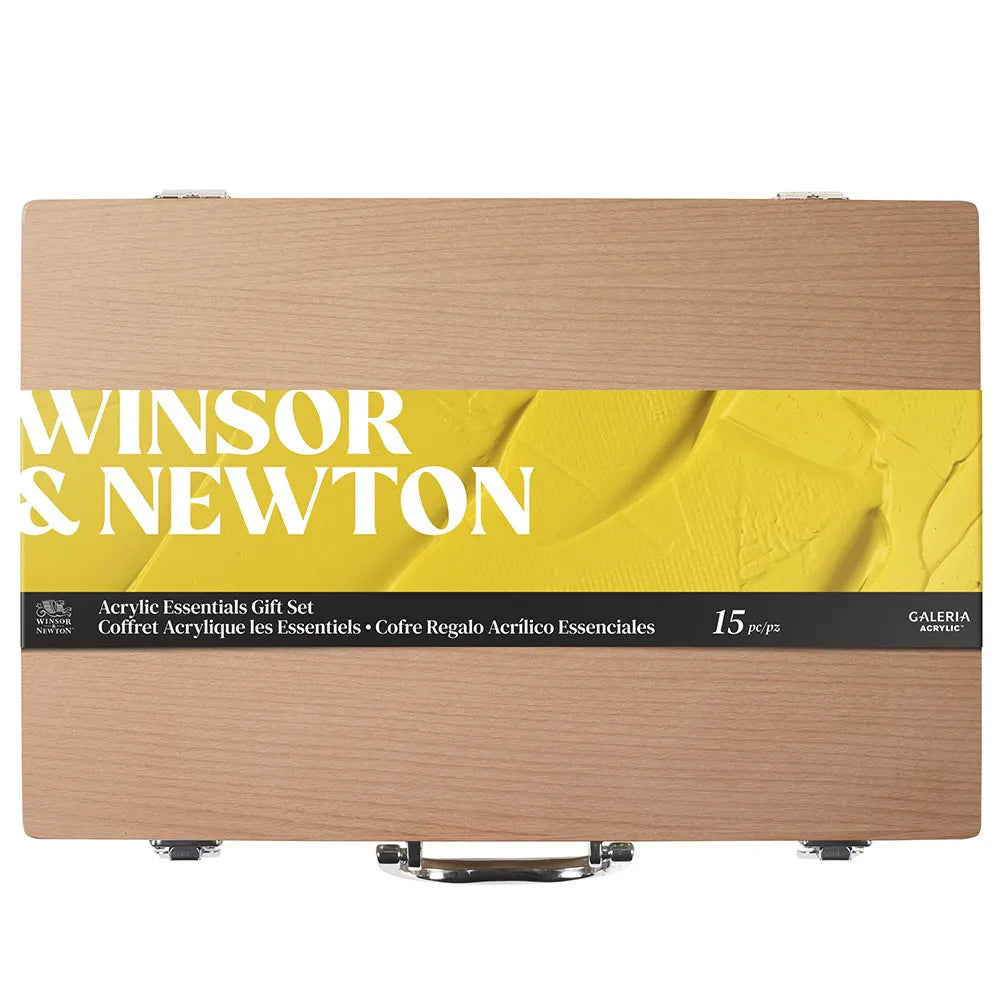 Winsor & Newton Galeria Akrilik Boya Wooden Set (Ahşap Kutulu 8x 60ml)