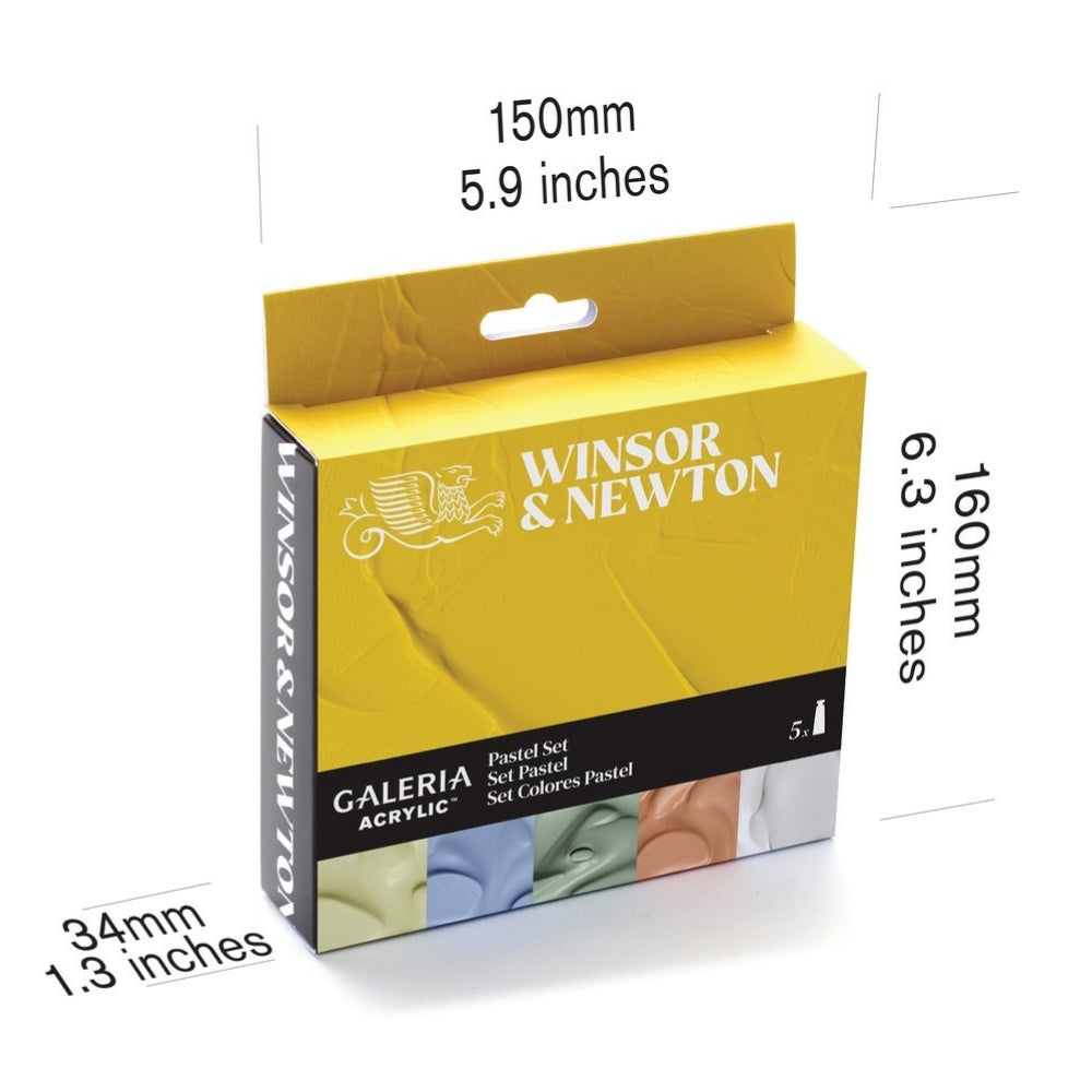 Winsor & Newton Galeria Akrilik Boya Pastel Set (5x60ml)