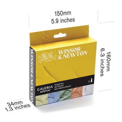 Winsor & Newton Galeria Akrilik Boya Pastel Set (5x60ml)