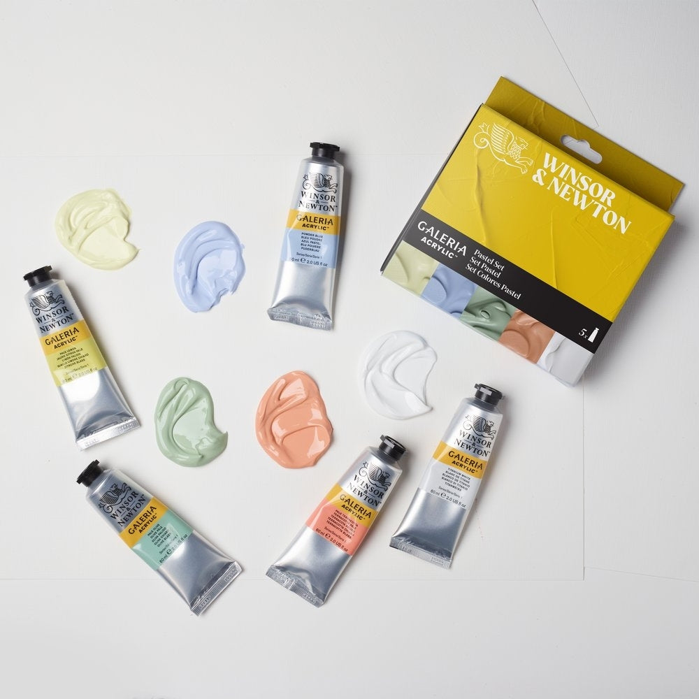 Winsor & Newton Galeria Akrilik Boya Pastel Set (5x60ml)