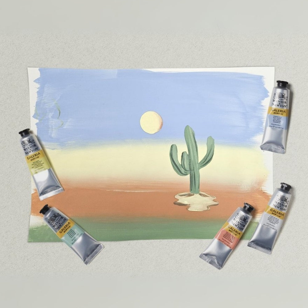 Winsor & Newton Galeria Akrilik Boya Pastel Set (5x60ml)