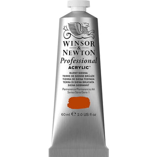 Winsor & Newton Professional Acrylic 60ml Burnt Sienna 074 S.1