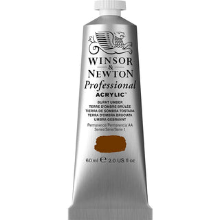 Winsor & Newton Professional Acrylic 60ml Burnt Umber 076 S.1