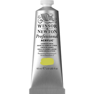 Winsor & Newton Professional Acrylic 60ml Cadmium Lemon 086 S.3