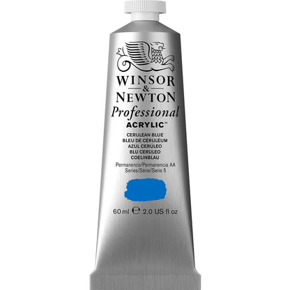 Winsor & Newton Professional Acrylic 60ml Cerulean Blue 137 S.5