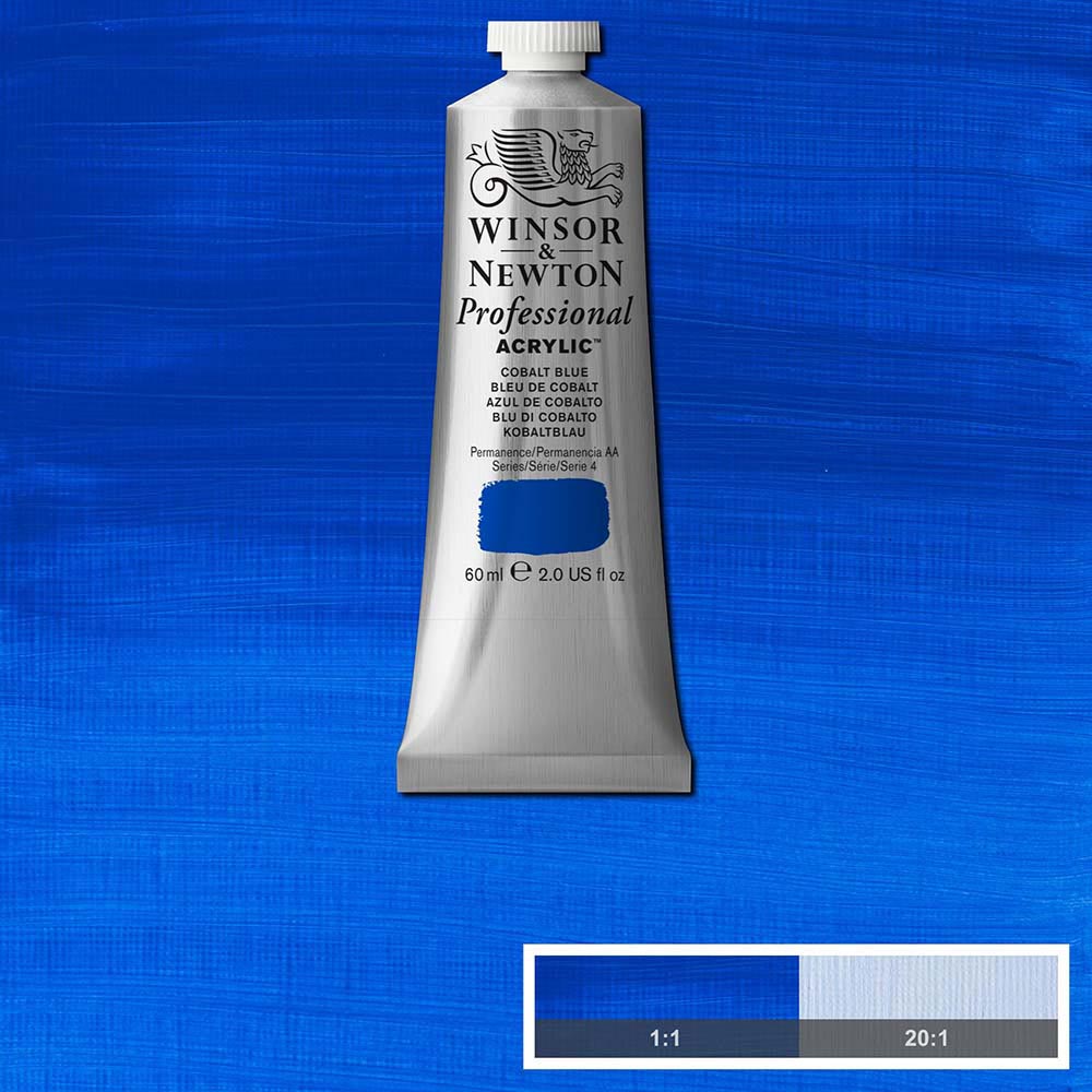 Winsor & Newton Professional Acrylic 60ml Cobalt Blue 178 S.4