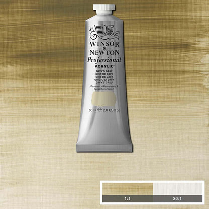Winsor & Newton Professional Acrylic 60ml Davy’s Gray 217 S.1