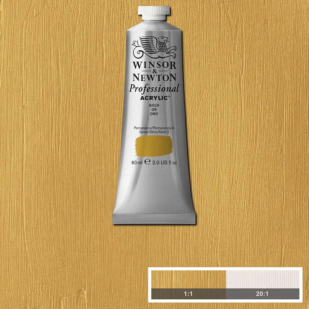 Winsor & Newton Professional Acrylic 60ml Gold 283 S.3