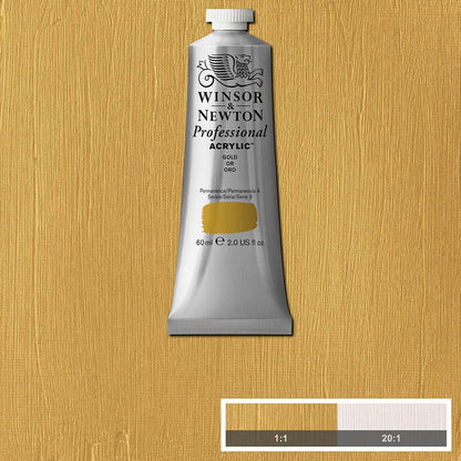 Winsor & Newton Professional Acrylic 60ml Gold 283 S.3